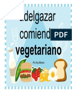 Adelgazar Comiendo Vegetariano