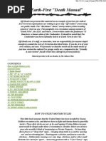 Earth First's - Death Manual
