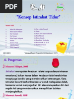 Download Konsep Istirahat Tidurppt by Aftina Eka Rahmayanti SN186528298 doc pdf