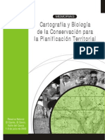 Cartografia y Biologia de La Conservacion para La Planificacion Del Territorio PDF