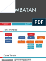 Sesi IV - Desain Jembatan - Pondasi