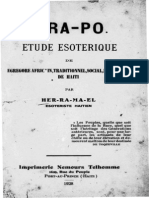 DRAPO Etude Esoterique