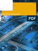 SAP HANA Developer Guide 