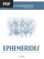 Ephemerides | PDF