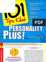 0158 (WWW - Pustaka78.com) 101 Tips Kilat Personality Plus! by Hegar Pangarep PG78