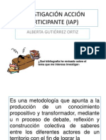 INVESTIGACIÓN ACCIÓN PARTICIPANTE Alberta