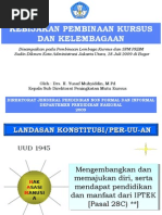 Download Kebijakan Pembinaan Kursus  Kelembagaan by DPD IPBI Jatim SN18654996 doc pdf