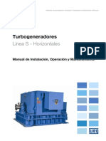 WEG Turbogenerador 10656299 Manual Espanol