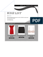 Amanda Rizk's Wish List December