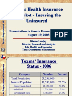 Texas Health Insurance Market - Insuring The Uninsured