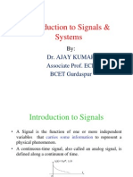 Signal & Systems - EDUSAT