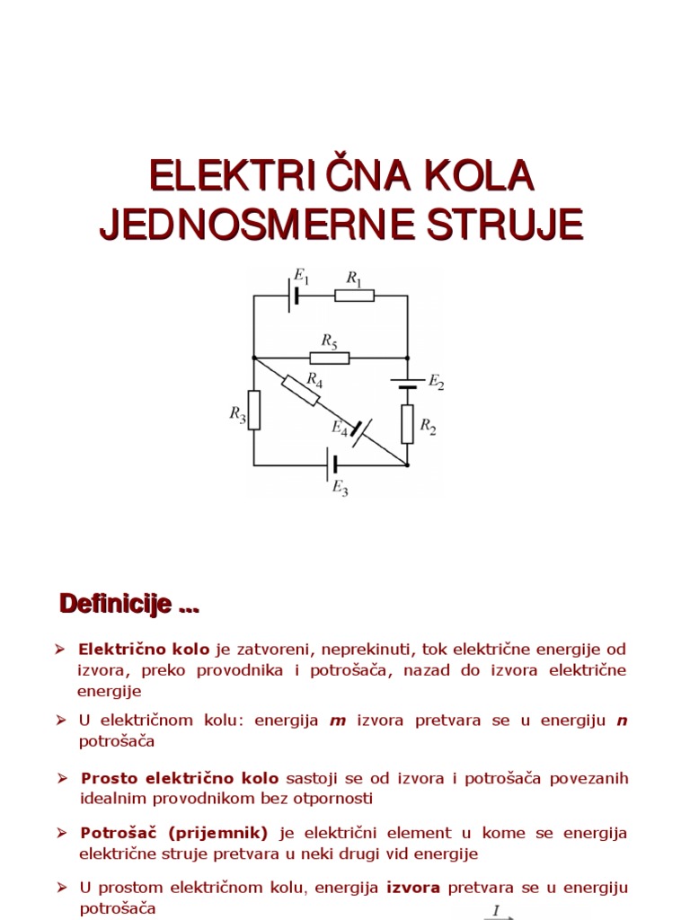 Elektricna Kola | PDF