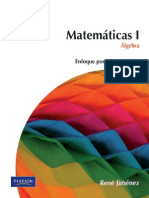 Matemáticas 1, Álgebra-Jiménez René