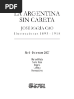 Julio Neveleff y Graciela Di Iorio. La Argentina Sin Careta. José María Cao.
