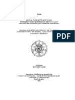 Download TESIS SISTEM  PENDUKUNG KEPUTUSAN by Azhari SN186587270 doc pdf