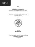 Download TESIS SISTEM  PENDUKUNG KEPUTUSAN by Azhari SN186587270 doc pdf