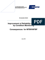 Improvement of Reliability of Pumps by Condition Monitoring Consequences For MTBR/MTBF