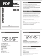Manual Manual HA Amplifiers