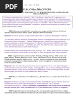 Download Oklahoma State Department of Health e-cigarette Public Health Advisory and Rebuttal 11 23 13 Final by Kaye Beach SN186595892 doc pdf