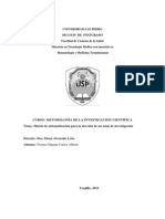 Matriz de Sistematización para La Elección de Un Tema de Investigación