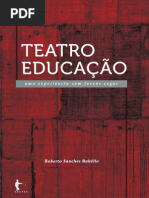 Teatro Educação - pra cegos