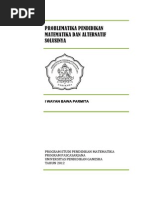 Download PROBLEMATIKA PENDIDIKAN MATEMATIKA DAN ALTERNATIF SOLUSINYA by Wayan Bawa SN186600861 doc pdf