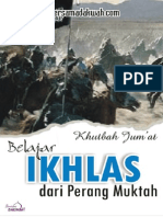 Khutbah Jumat - Belajar Ikhlas Dari Perang Muktah