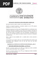 Sociedades Comerciais - Casos Práticos