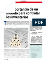 Lectura 11 La Importancia de Un Modelo Para Controlar Inventarios