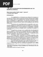 A Rotatividade Dos Enfermeiros de Um Hospital-Escola (...Maior Rotatividade Entre Enfermeiros...)