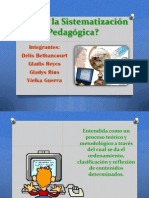 Sistematizacin Pedagogica 1