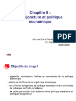 IAE Chap 8 - Conjoncture Et Politique Économique