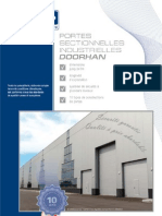 Portes Sectionnelles Industrielles DoorHan Catalogue 2005