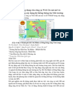 Khả năng ứng dụng của công cụ Web Gis mã mở và KVWMAP trong xây dựng hệ thống thông tin Môi trường