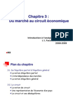 IAE Chap 3 - Du marché au circuit économique