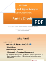 CE2004 Circuit and Signal Analysis Chapter 0