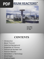 Download Thorium use in reactors by manunair87 SN18664006 doc pdf