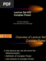 Complex Power