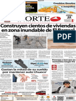 Periódico Norte de Ciudad Juarez 24 de Noviembre de 2013