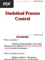SPC Procedures for Process Control | PDF | Systems Science | Quality