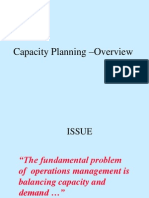 Capacity Planning - Overview