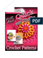 25 Quick and Thrifty Free Crochet Patterns