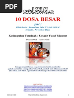 Download Ust YM  10 Dosa Besar - Jilid 1 Revisi November 2013pdf by 10 Dosa Besar SN186684118 doc pdf