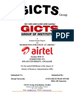 Group of Institutions: Marketing Strategy at Airtel