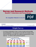 Survey and Research Methods