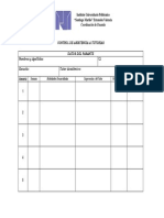 Control de Asistencia A Tutorias