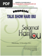 Proposal Hari Ibu FT 2011