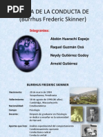 TEORÍAS CONDUCTUALES psicologia