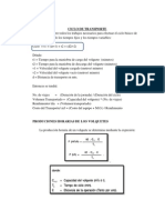 Ciclo de Transporte