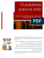 10 Palabras Contra La Crisis 2012